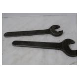 2 Lg Machinist Wrenches