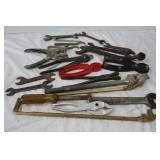 Tool Lot-Wrenches, Pliers &more