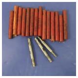 17 Fluted End Mills(10 7/32", 3/8 Shank Cleveland 17 Fluted End Mills(10 7/32", 3/8 Shank Cleveland