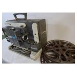 Viewlex Movie Projector & Reels