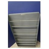 Metal Shelving Unit-17 1/2x34"H