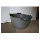 Metal Pot w/Handle-15 1/2"x8"D Metal Pot w/Handle-15 1/2"x8"D