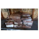 Approx 32 Old Red Bricks-Lot Approx 32 Old Red Bricks-Lot