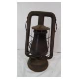 Antique Oil Lamp-Embury Mfg Co-13"H Warsaw NY USA Antique Oil Lamp-Embury Mfg Co-13"H Warsaw NY USA