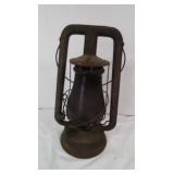 Antique Oil Lamp-Embury Mfg Co-13"H Warsaw NY USA