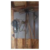 Garden Tools, Extension Cord, Metal Hook