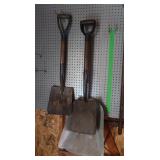 16" Aluminum Shovel & 2 other Shovels