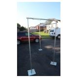 Welding Curtain Frame(no curtain)-60"x120"x86"H Welding Curtain Frame(no curtain)-60"x120"x86"H