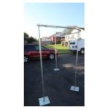 Welding Curtain Frame(no curtain)-60"x120"x86"H