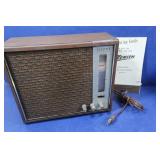 Vintage Zenith Solid State AM/FM Clock Radio-works