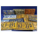 Lot of License Plates(PA&1 Iowa) Lot of License Plates(PA&1 Iowa)