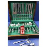 Approx 45 Pcs Plated Silverware Approx 45 Pcs Plated Silverware