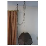 Vintage Hanging Light(brown shade)