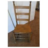 Vintage Wooden Rocking Chair-35"H Vintage Wooden Rocking Chair-35"H