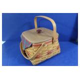 Longaberger Basket w/Liner/Protector