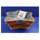 Longaberger 2001 Shining Star Basket/2 Protectors& Longaberger 2001 Shining Star Basket/2 Protectors&