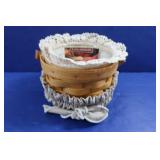 Longaberger 5" Measuring Basket w/Protector/Liner