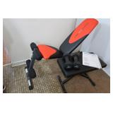 Weider Pro 255L Adj. Slant Board, 10lb Hand Wts,& Weider Pro 255L Adj. Slant Board, 10lb Hand Wts,&