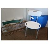 Shower Chair, Bed Rails, Mat, Toilet Safety Rails