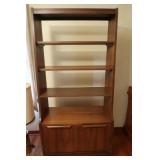 Pressed Wood Shelving Unit 2/Doors-32"x16"x70"H