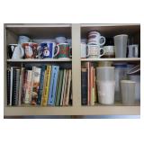 Lg Lot Coffee Mugs,Cookbooks, Plasticware Lg Lot Coffee Mugs,Cookbooks, Plasticware