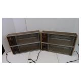 2 Portable Heaters-dual control(works)