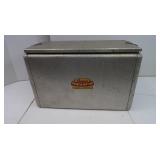 Vintage Aluminum Cooler-18x10x16" Vintage Aluminum Cooler-18x10x16"
