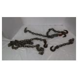 3 Chains-18"L,1 Hook, 4