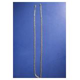 14K Yellow Gold Chain(broken)20"   9.8gr