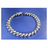 14K White Gold Bracelet 12.5g (broken)