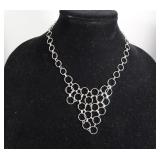 14K White Gold 18" Chain 5.4g (broken)