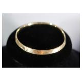 14K Yellow Gold Bracelet 9.4g (dented)