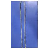 14K Yellow Gold 24" Chain 9.3g (broken)