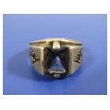 10K Stone Ring 5.4g gross wt.  Size 9.5