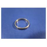 14K Yellow Gold Wedding Band 2.6g  Sz 9.25