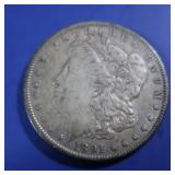 1891 Morgan Silver Dollar