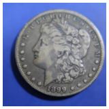 1899-O Morgan Silver Dollar