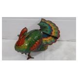 Vintage Wind-up Mechanical Turkey-*Works Slowly*