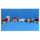 Vintage Wooden Train