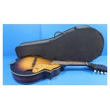 Vintage Sunburst Finish Mandolin w/Case