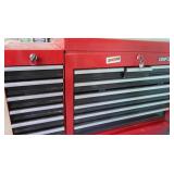 Craftsman 8 Drawer Toolbox w/Side Extension incl.