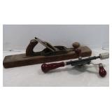 Antique Hand Plane&Stanley #624 Hand Drill