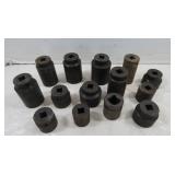 1/2" Impact Sockets-Lot