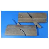 2 Vintage Wood Molding planes