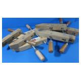 3-10" Hand Screws(Jet&Jorgensen)&Jorgensen 7"