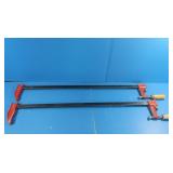 2 Heavy 32" Clamps