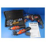 Skil Heavy Duty #2 Pivot Drivers w/Charge&Sockets