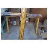 2 Pro Adjustable Saw Horses