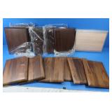 12 New Wooden Plaques(11-8"x10",1-9"x11")