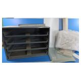 Durham Metal Tray Rack,5 Micron Dust Collector Rag